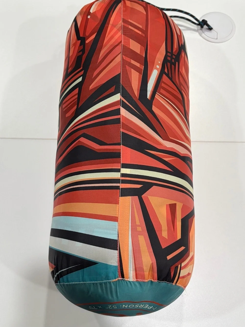 Rumpl Confluence Puffy Blanket Stuff Sack NWT Washable Puffer Sunset River